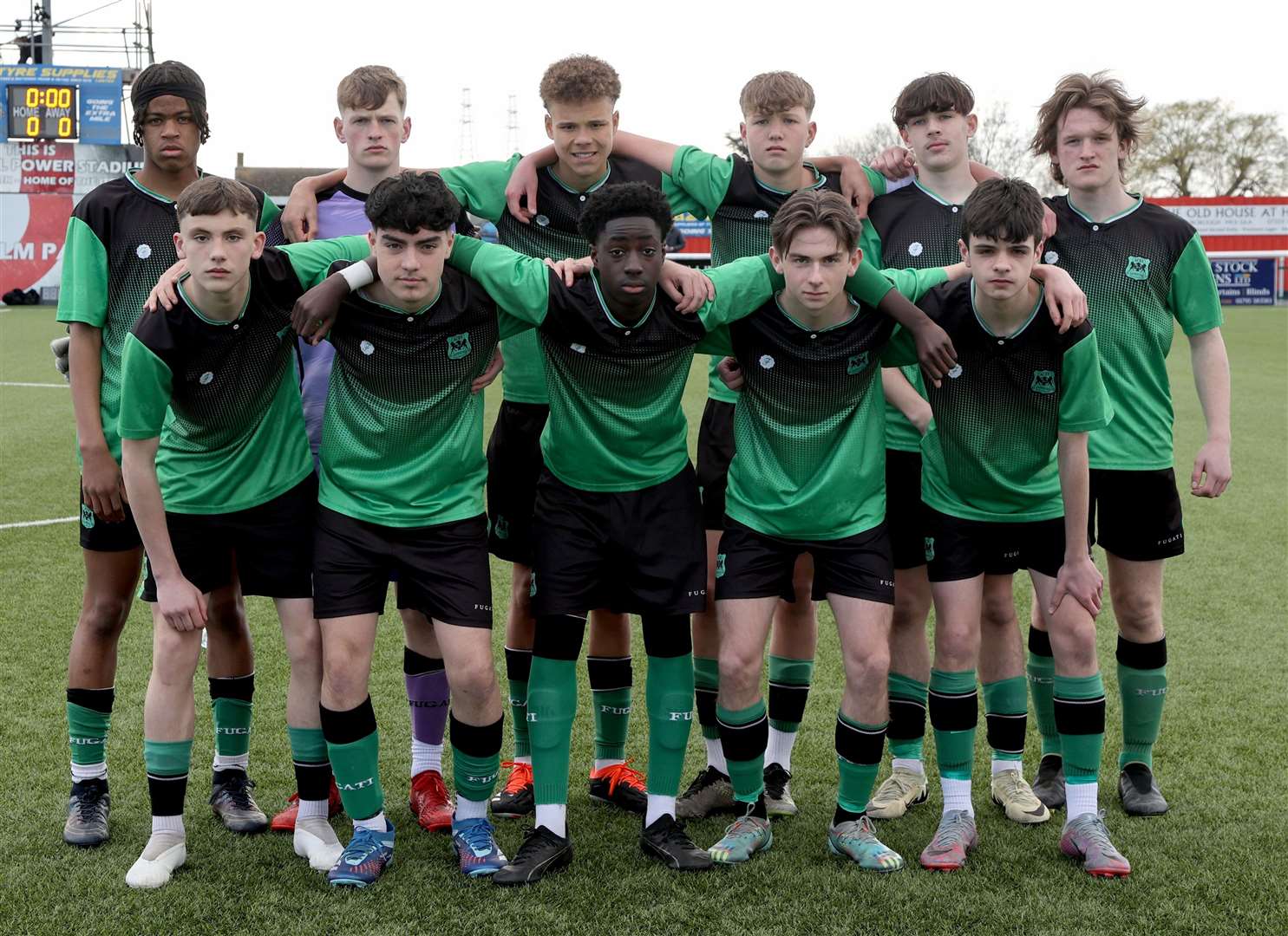 Greenway Aces - beaten on penalties in the Kent Merit Under-15 Boys Cup Final. Picture: PSP Images