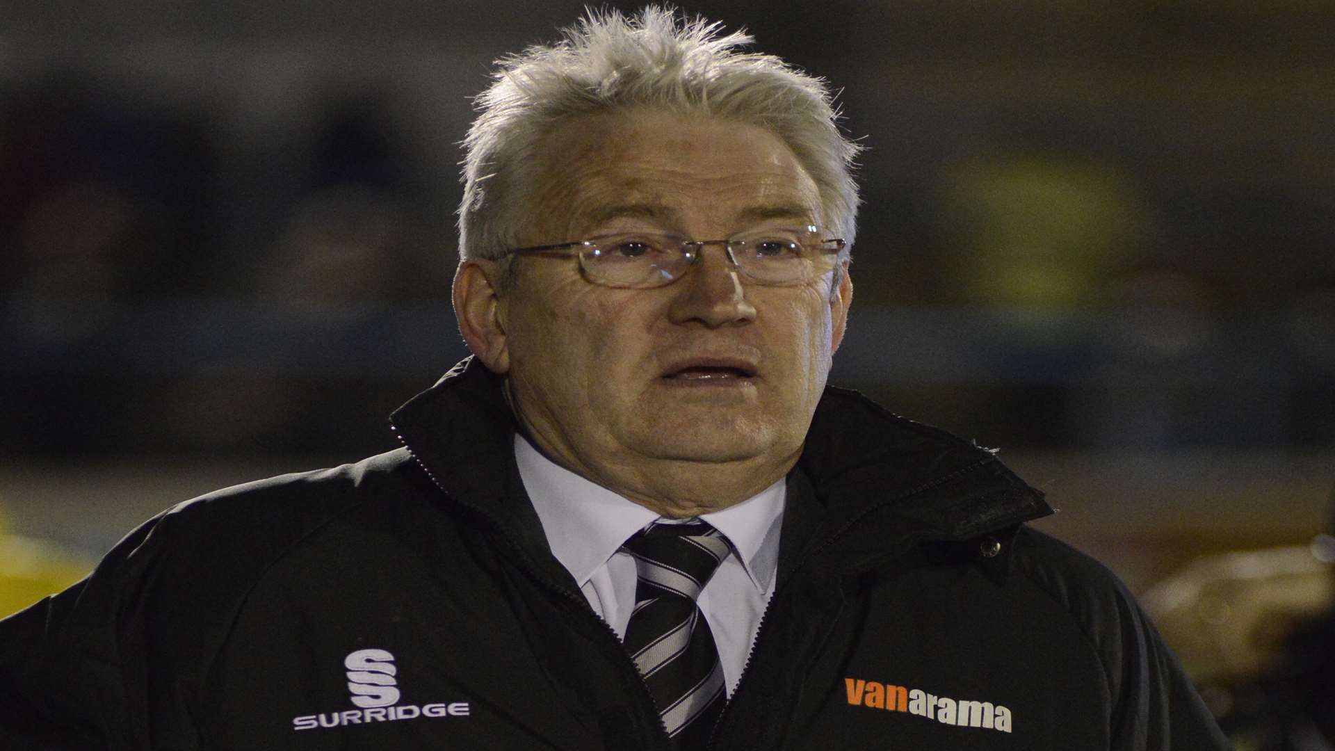 Dover manager Chris Kinnear