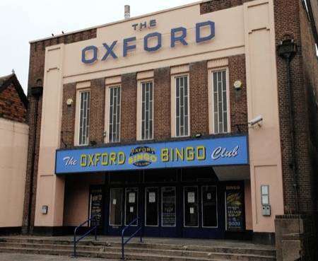 Oxford Street Bingo Hall, Whitstable, site of an expected new Wetherspoons pub.