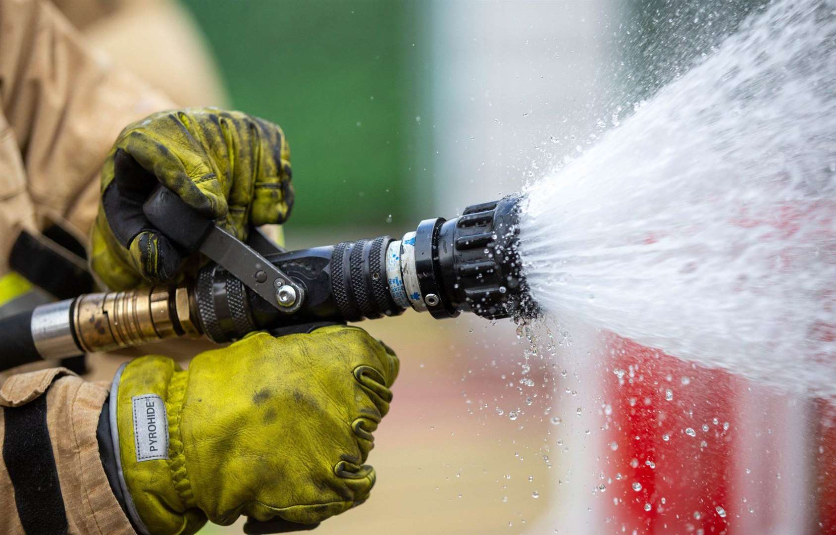 The bathroom fire in Chatham is believed to have been started by a candle. Stock image: KFRS
