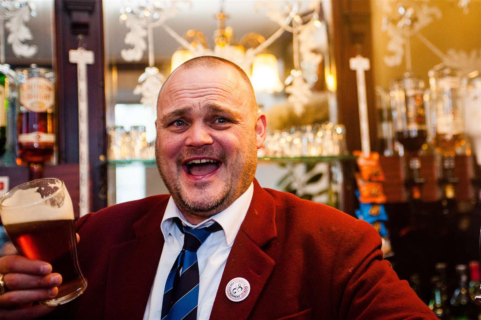 Al Murray visits Thanet on election campaign