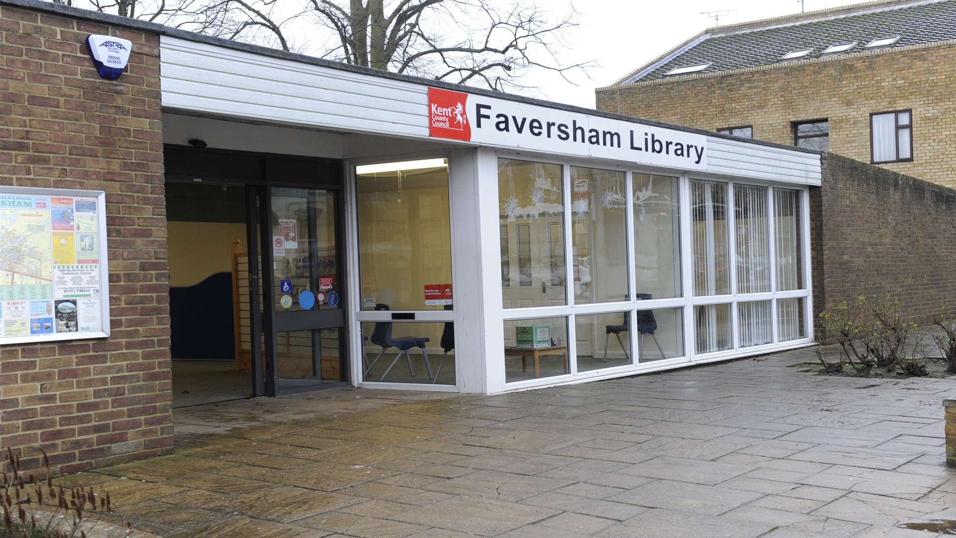 The nearest libraries people can visit are in Teynham, Faversham (pictured), Boughton, Sheerness, Minster and Queenborough