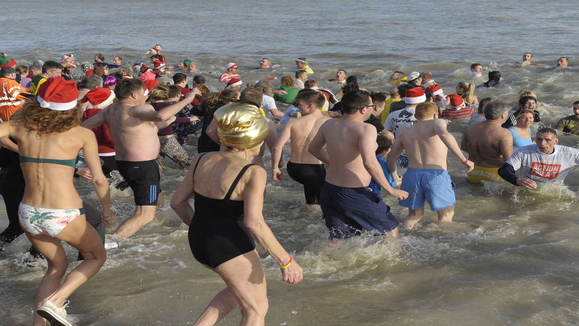 The Boxing Day Dip in Deal takes place at 11am