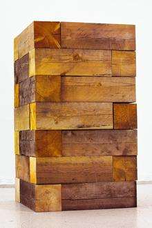 Carl Andre, Timber Piece. Picture: Carl Andre, DACS, London/AGA, New York 2012