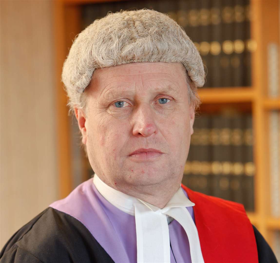 Judge Philip St John-Stevens sentenced the Maidstone dad to a 10-month jail term, suspended for 18 months. Picture: Matthew Walker