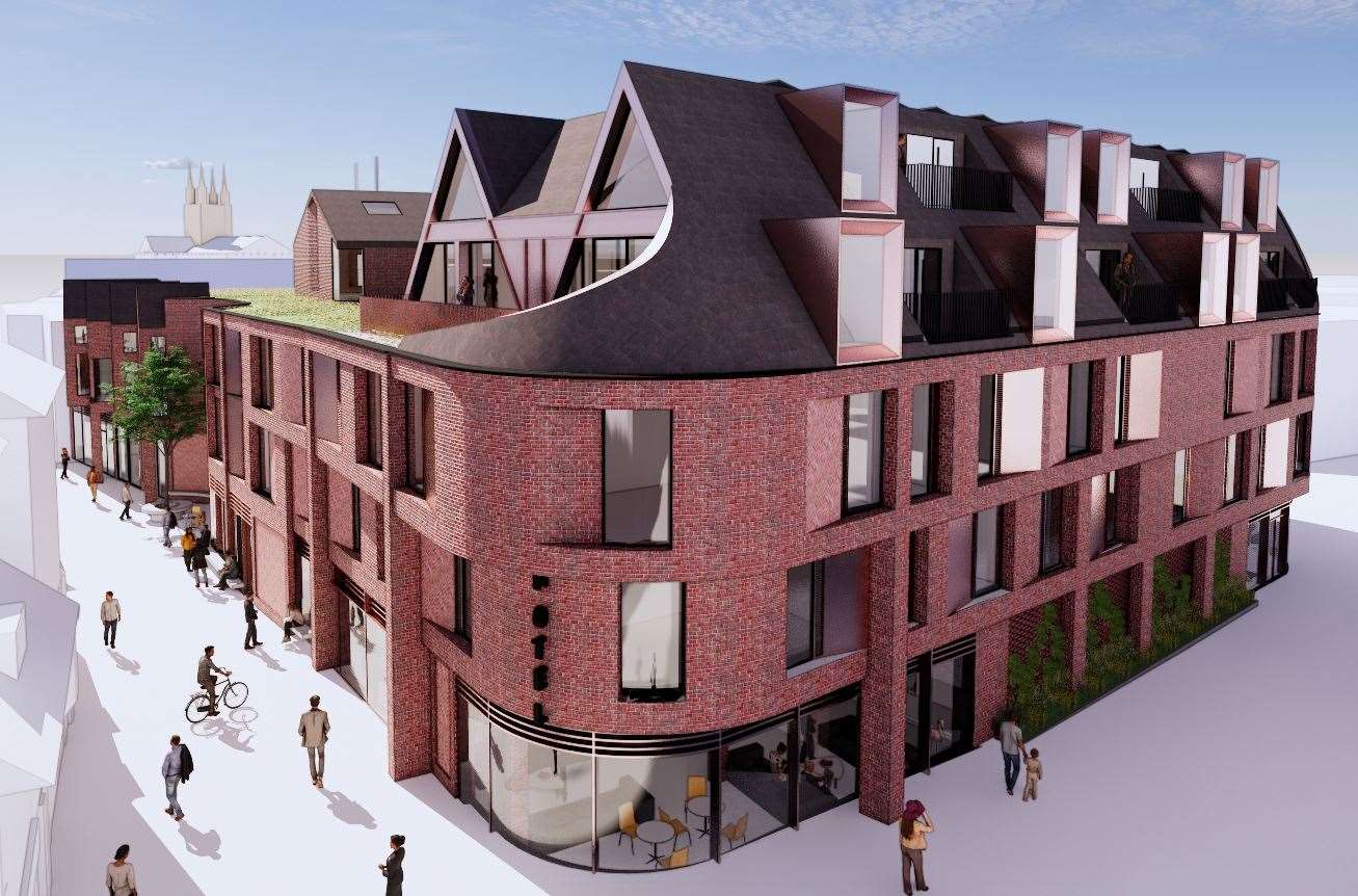How the 92-bed hotel in New Rents could look. Picture: Hollaway