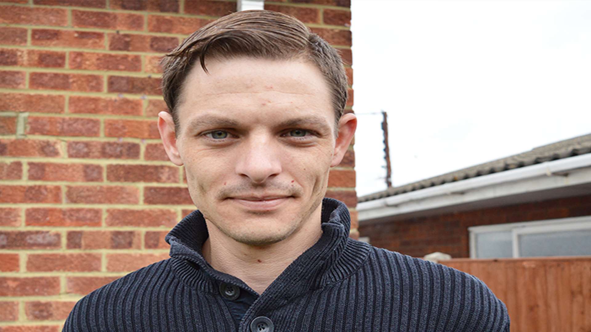 Daryl was sleeping rough for six months before getting help from the charity