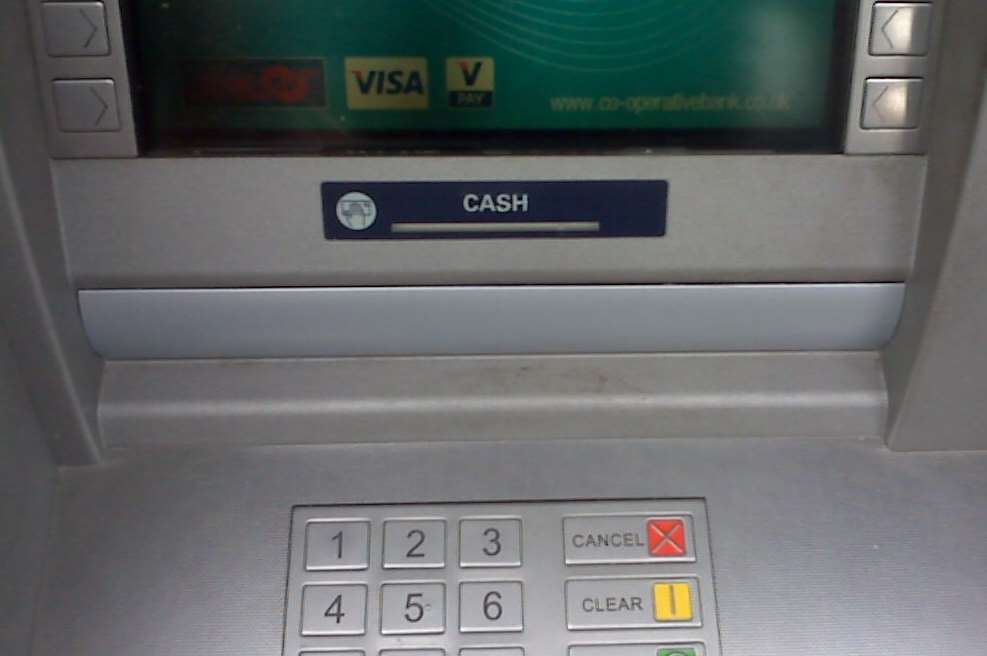 Cash machines have been tampered with in Herne Bay. Stock image