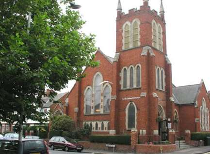 Cheriton Baptist Church, where ambulances were seen. Picture: Google Street View