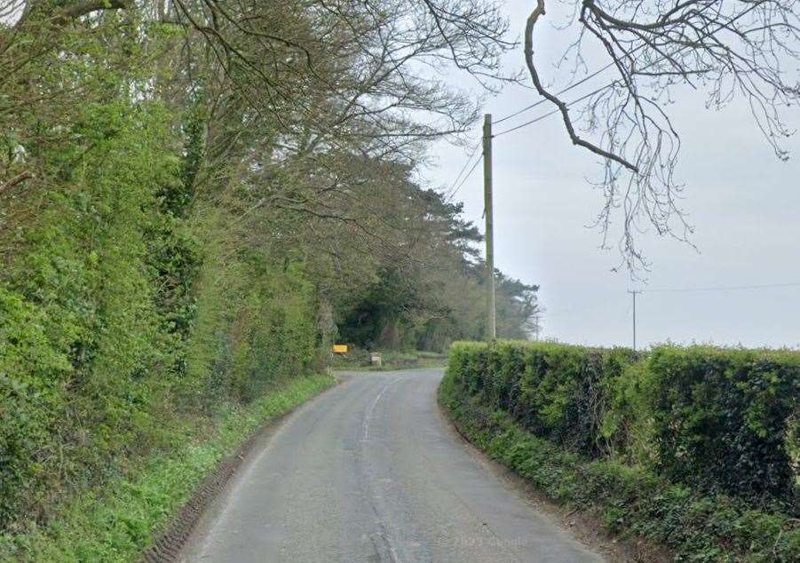 A man was seriously injured in a hit-and-run in Kennel Hill, Eythorne, near Dover. Picture: Google