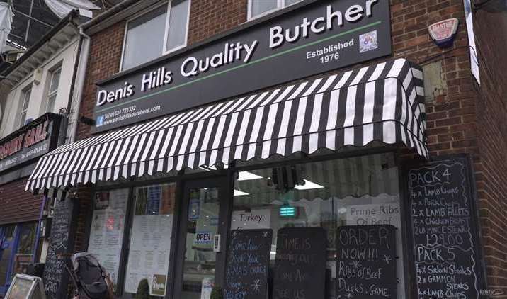 Denis Hills Quality Butcher is based in Frindsbury Hill in Strood