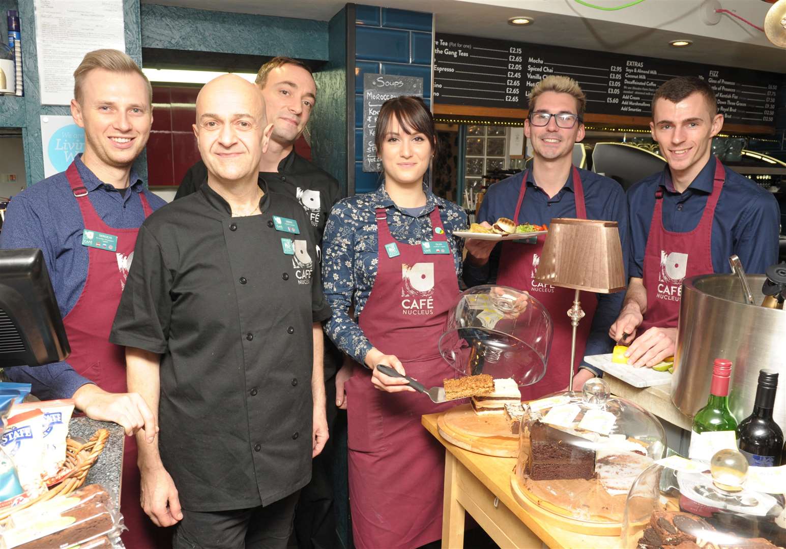 Cafe Nucleus in Chatham is a finalist in Kent Coffee Shop or Tea Room of the Year. Picture: Steve Crispe