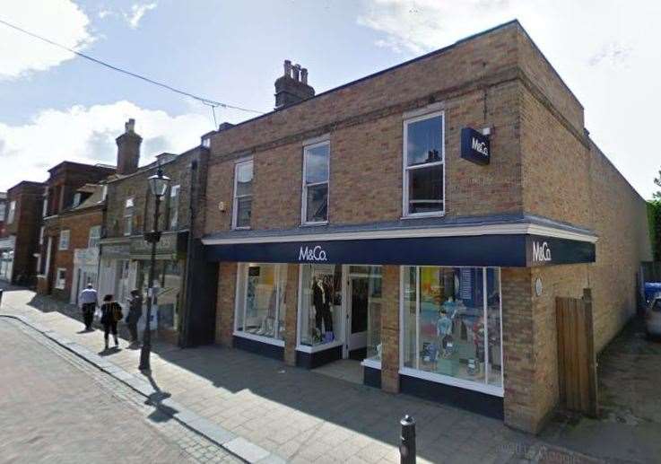 M&Co in Preston Street, Faversham. Picture: Google Street View