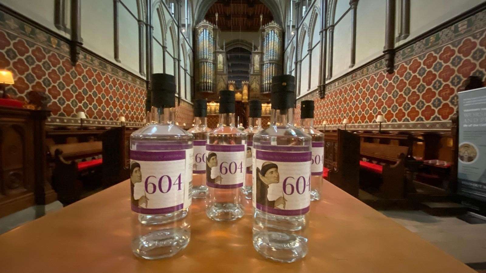 The new Rochester Cathedral gin