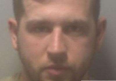 Dale Lutton targeted one person and threw multiple punches at him. Picture: Kent Police