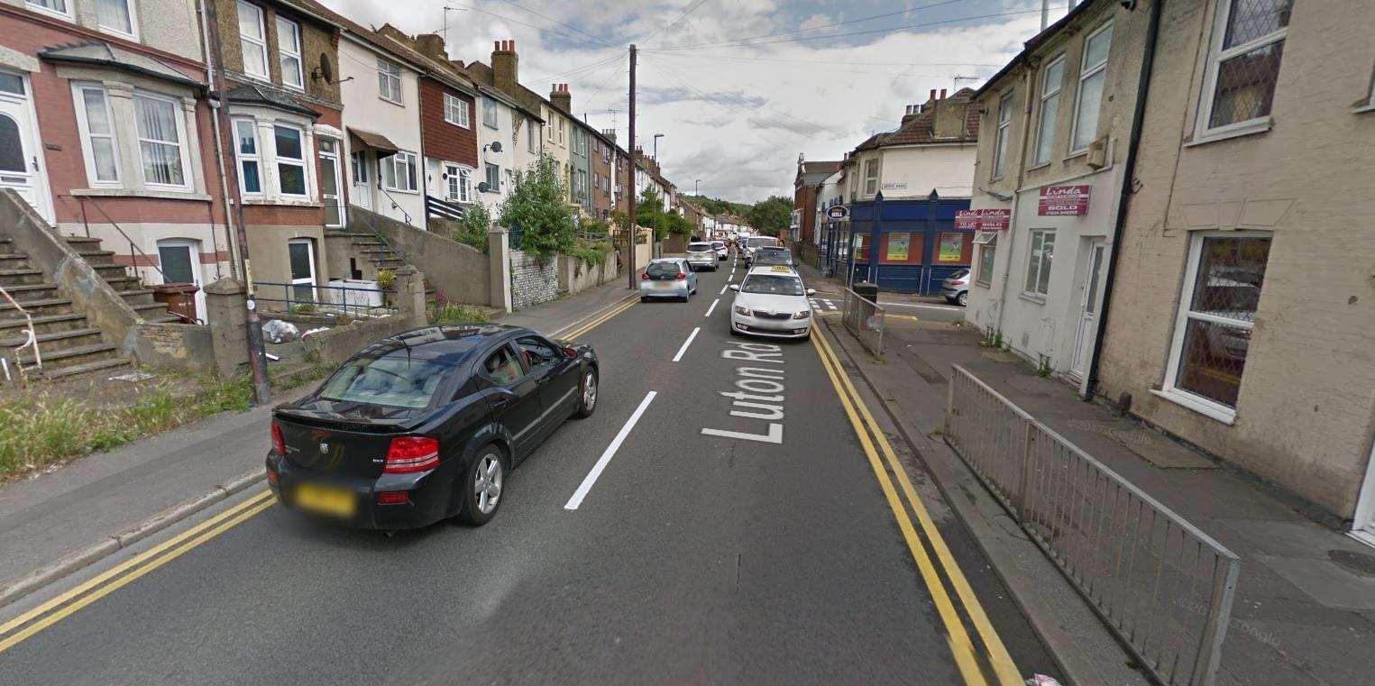 Luton Road, Chatham. Picture: Google Street View