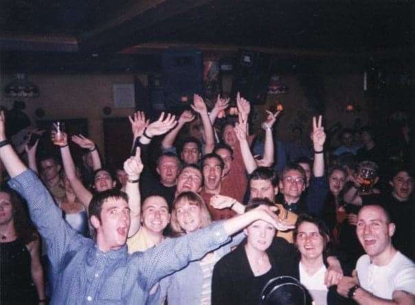 Packed dance floor at Big Hand Mo's in Chatham in 1997. Picture: Hayden Parker