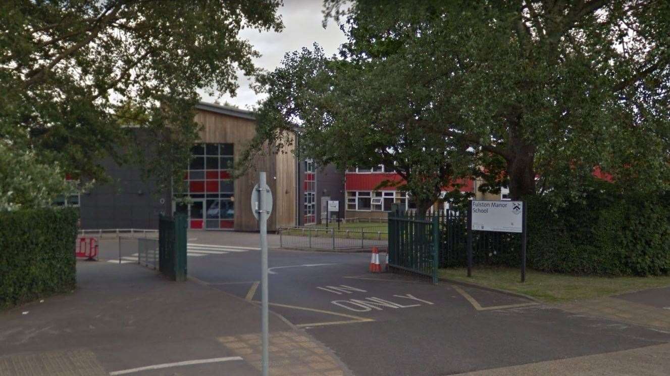 Fulston Manor School, Brenchley Road, Sittingbourne. Picture: Google