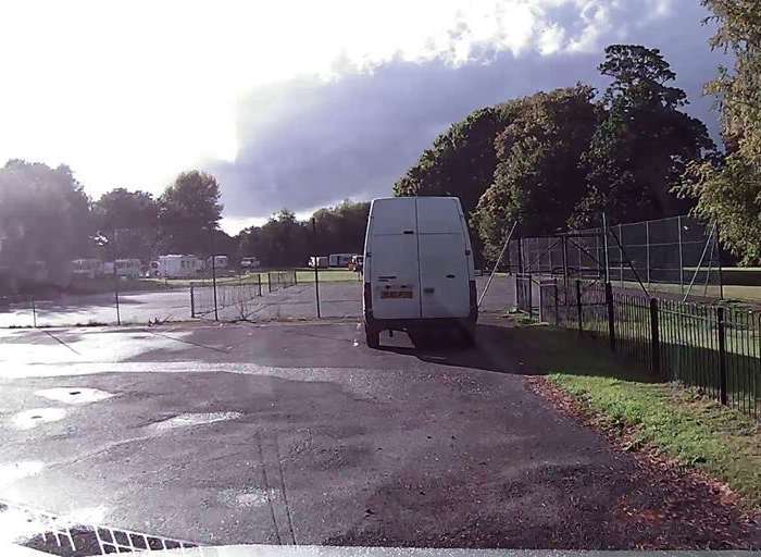 The travellers in East Malling on South Ward Playing Fields. Picture: Beth Simmons