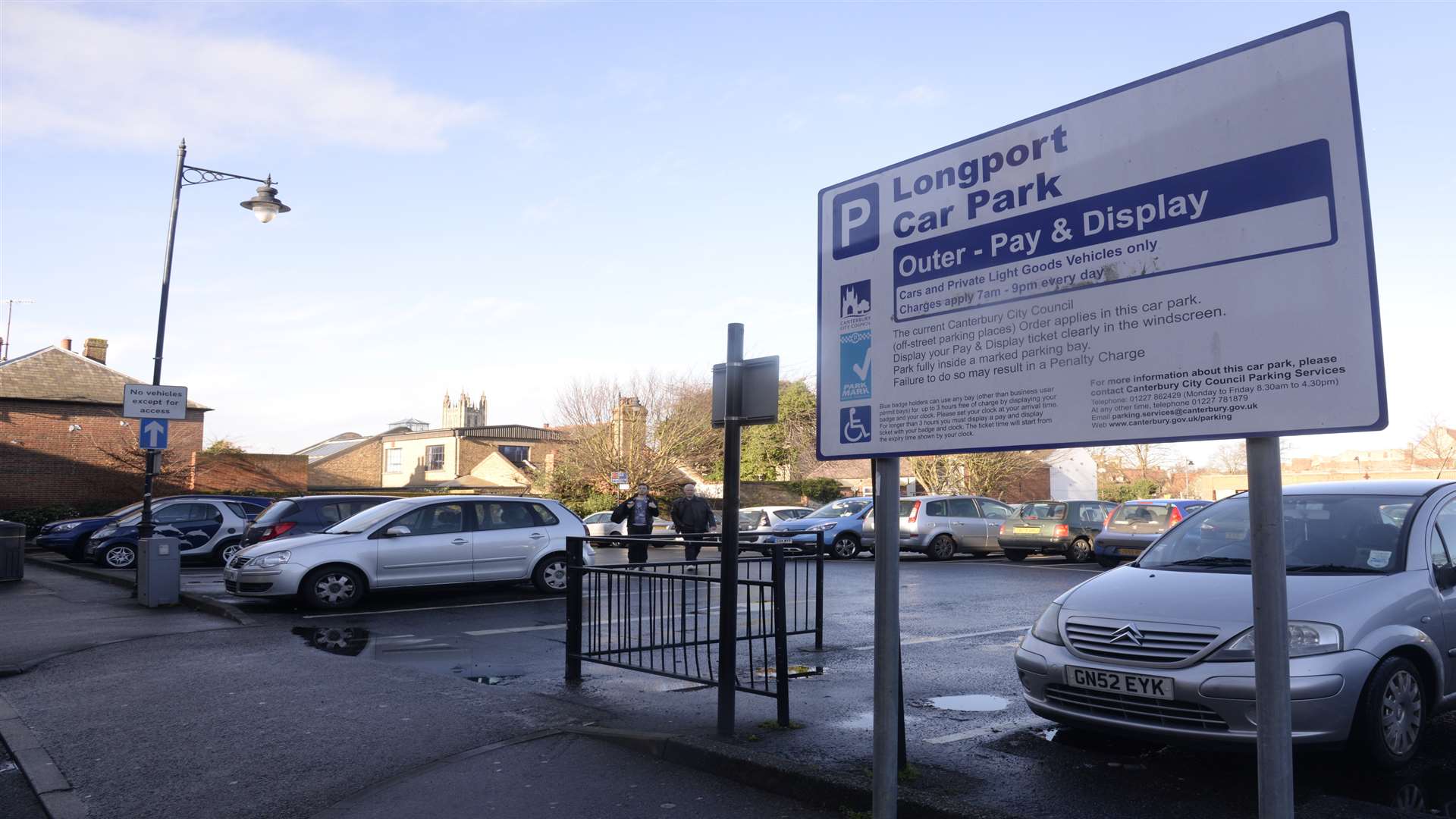 Longport car park in Canterbury is earmarked for partial closure