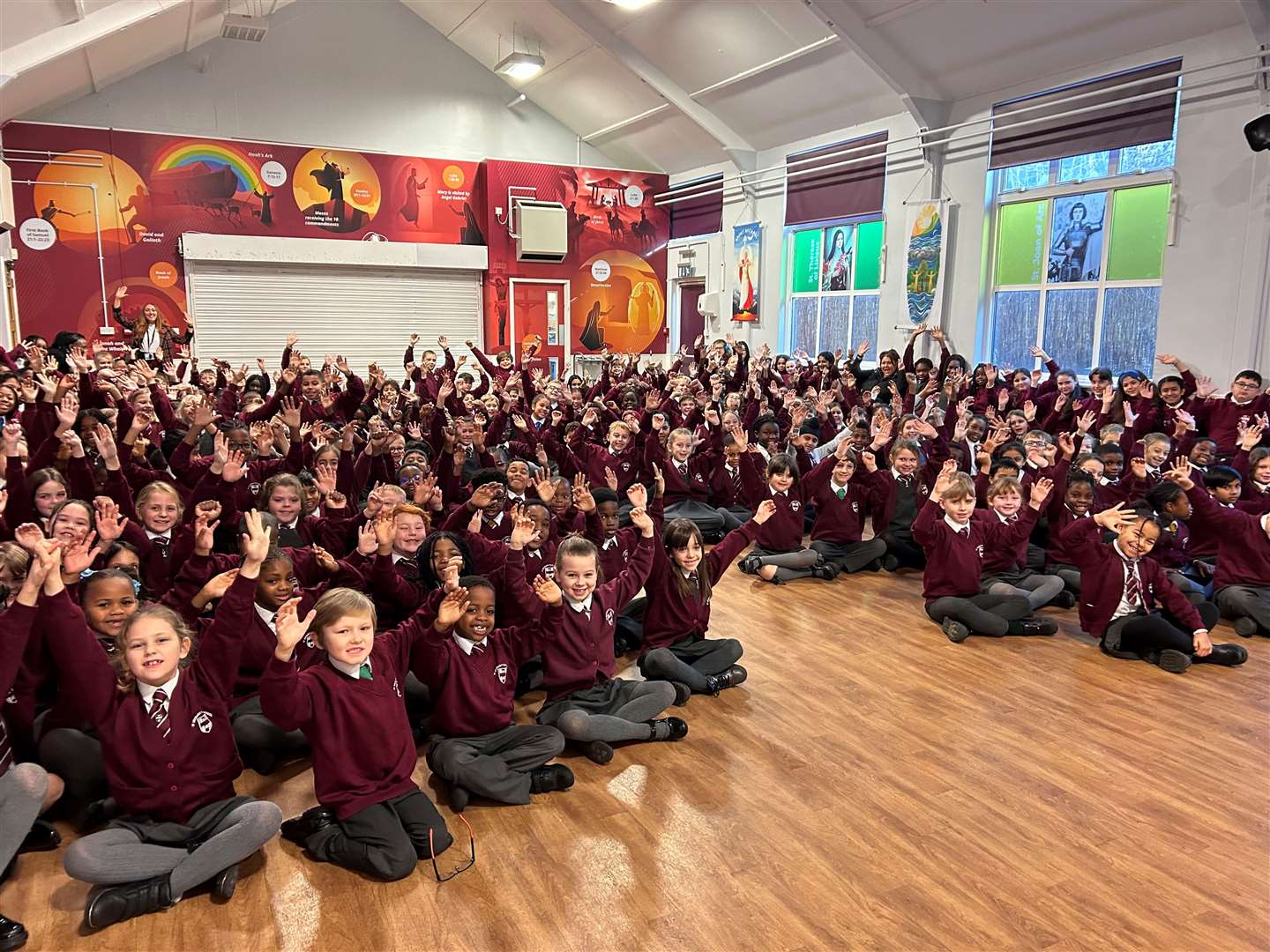 St Michael's RC Primary School and Nursery has been rated "outstanding" for the first time