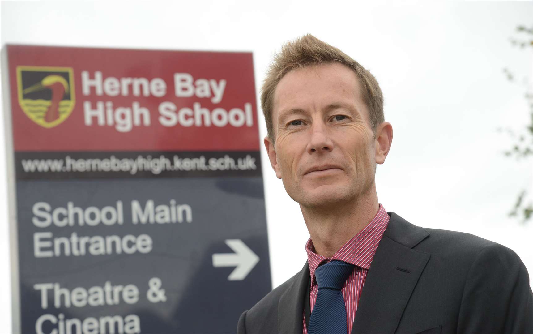 Jon Boyes, principal of Herne Bay High School.
