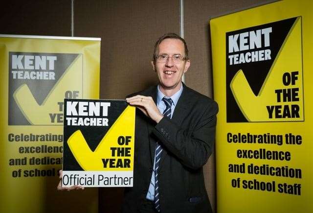 Sean Carter of 2020 Kent Teacher of the Year judging organisation The Education People (30032915)