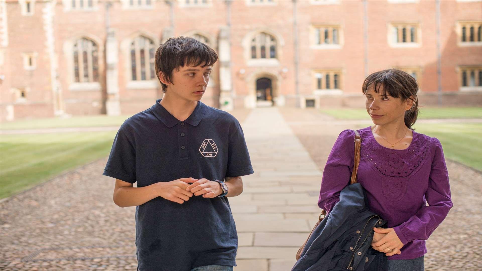 X+Y, with Asa Butterfield as Nathan Ellis and Sally Hawkins as Julie. Picture: PA Photo/Koch Media/Origin Pictures/Nick Wall