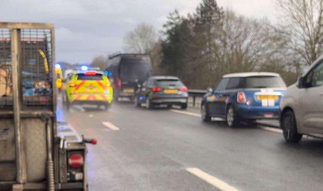 Drivers faced long delays on the A21. Picture: West Kent Sport & Wellbeing