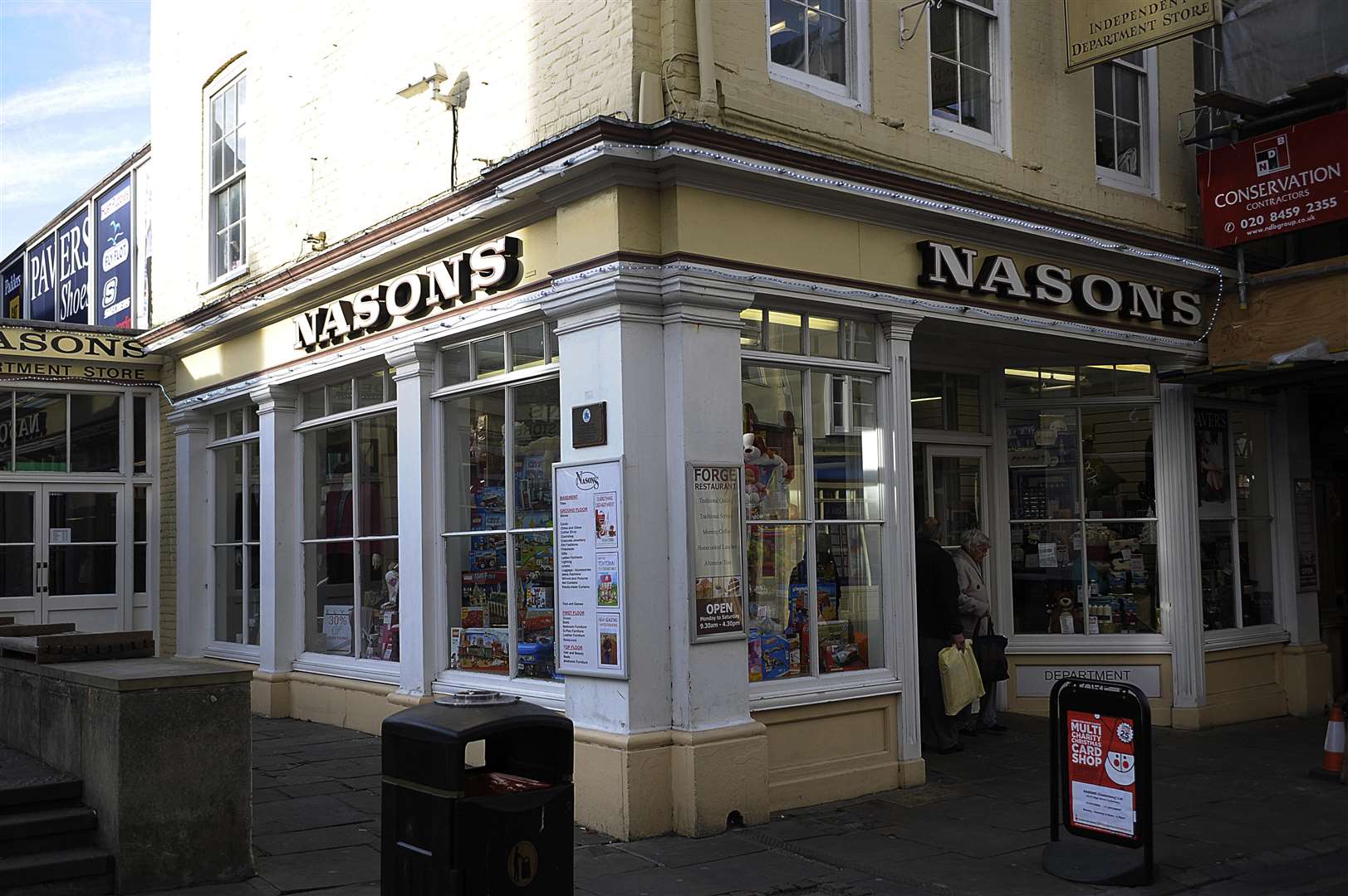 Nasons has been in the city centre for decades
