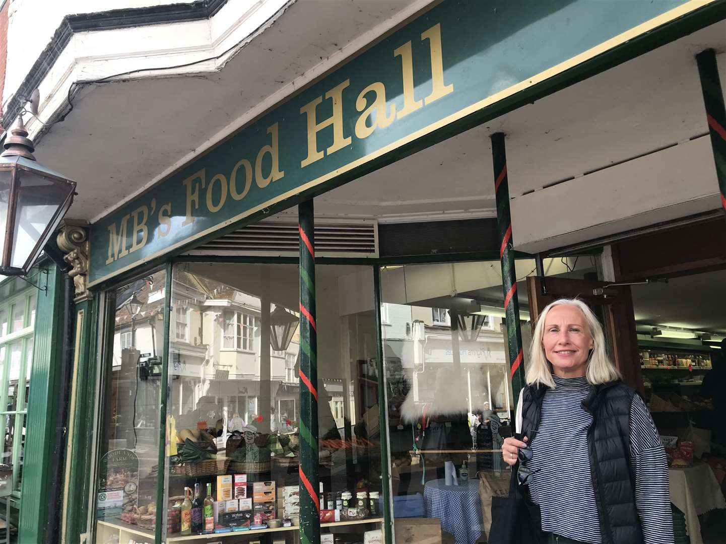 Wanda Herriman fears for the future of town centre shopping in Faversham