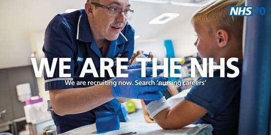 Staff from east Kent hospitals feature in the We are the NHS recruitment campaign