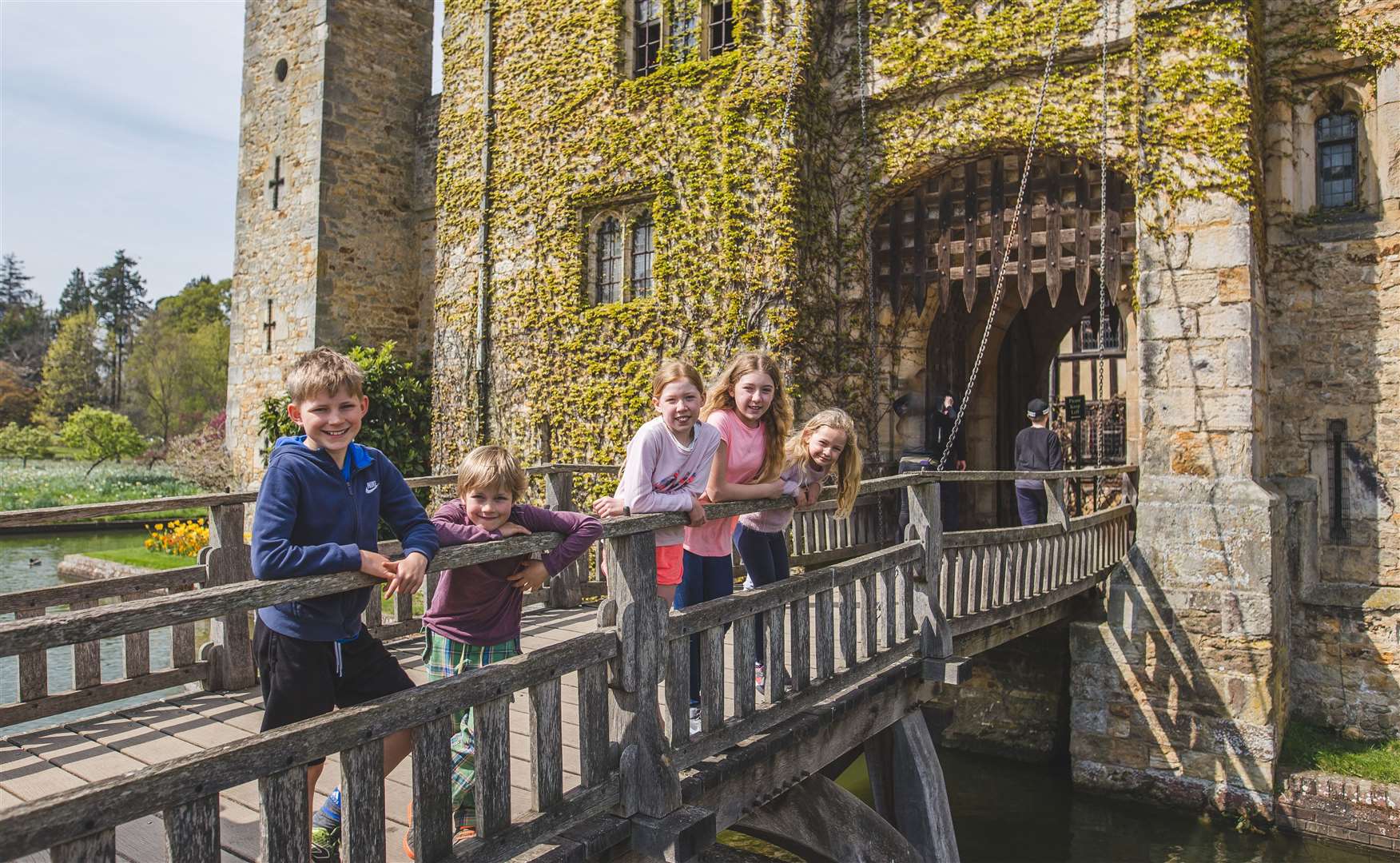 Take a walk through the grounds of Hever Castle followed by a two-course carvery. Picture: Hever Castle and Gardens