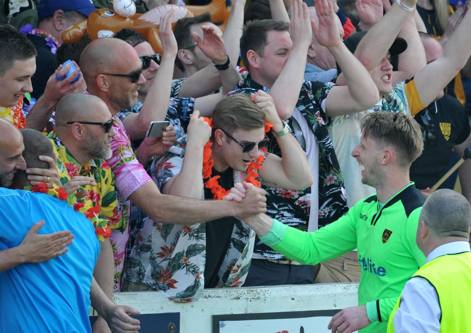 Lee Worgan remains a big crowd favourite after five years with Maidstone Picture: Steve Terrell