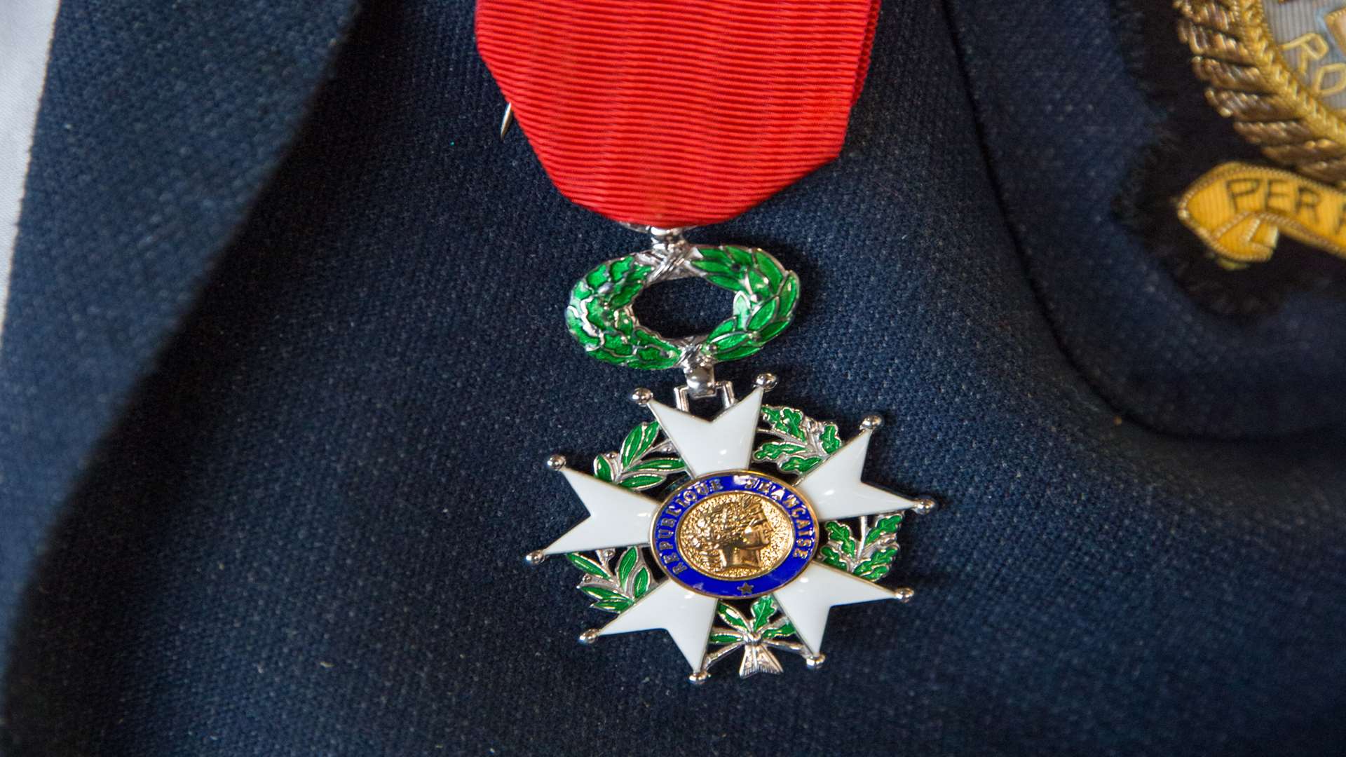The Legion D'Honneur presented to Ernest Townsend