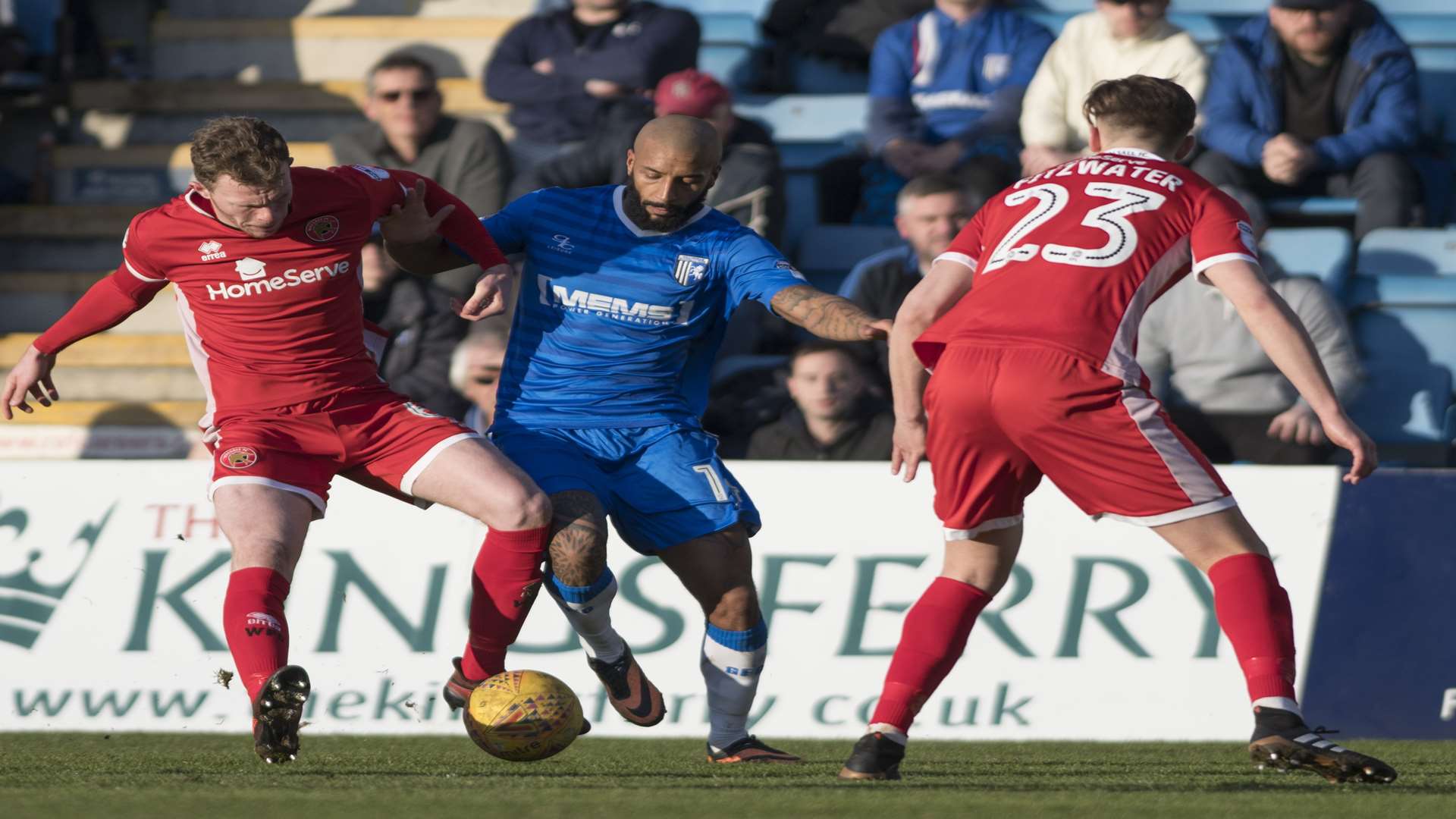 Josh Parker in action for the Gills Picture: Andy Payton