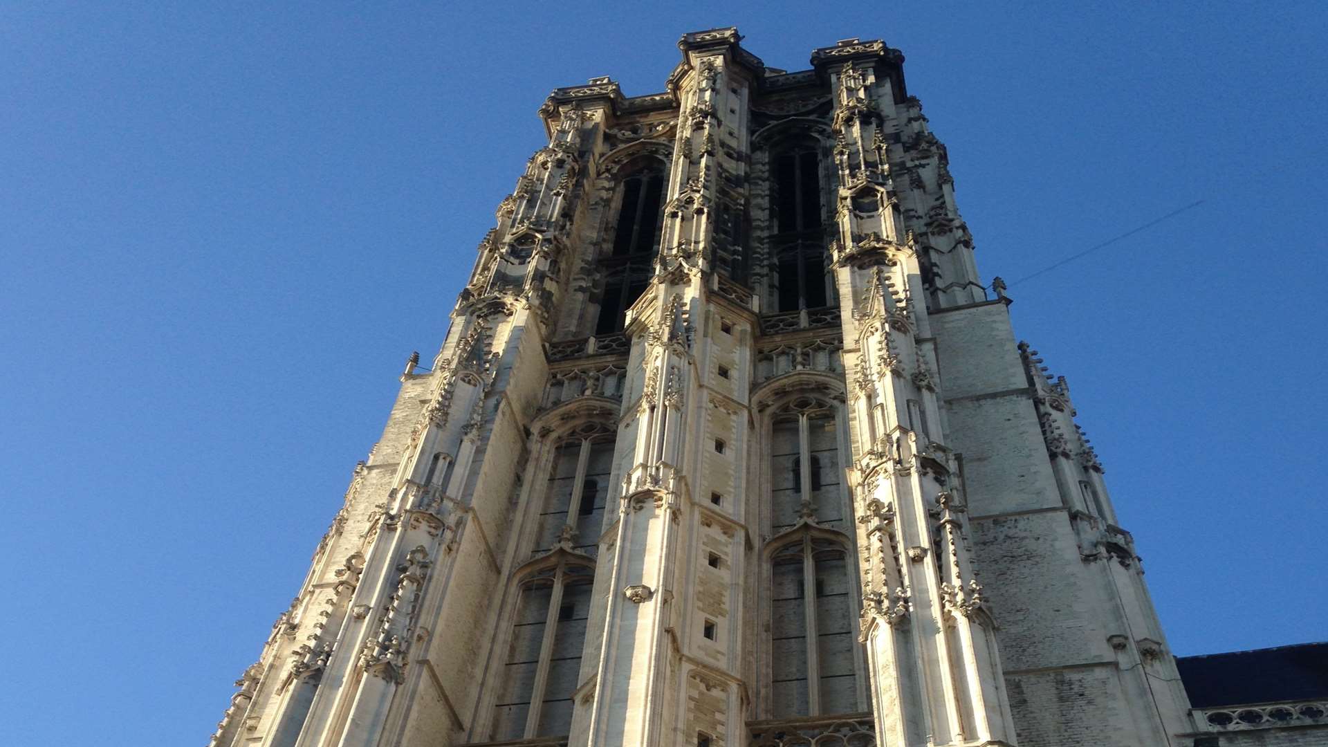 St Rumbolds Tower is the tallest building in Mechelen
