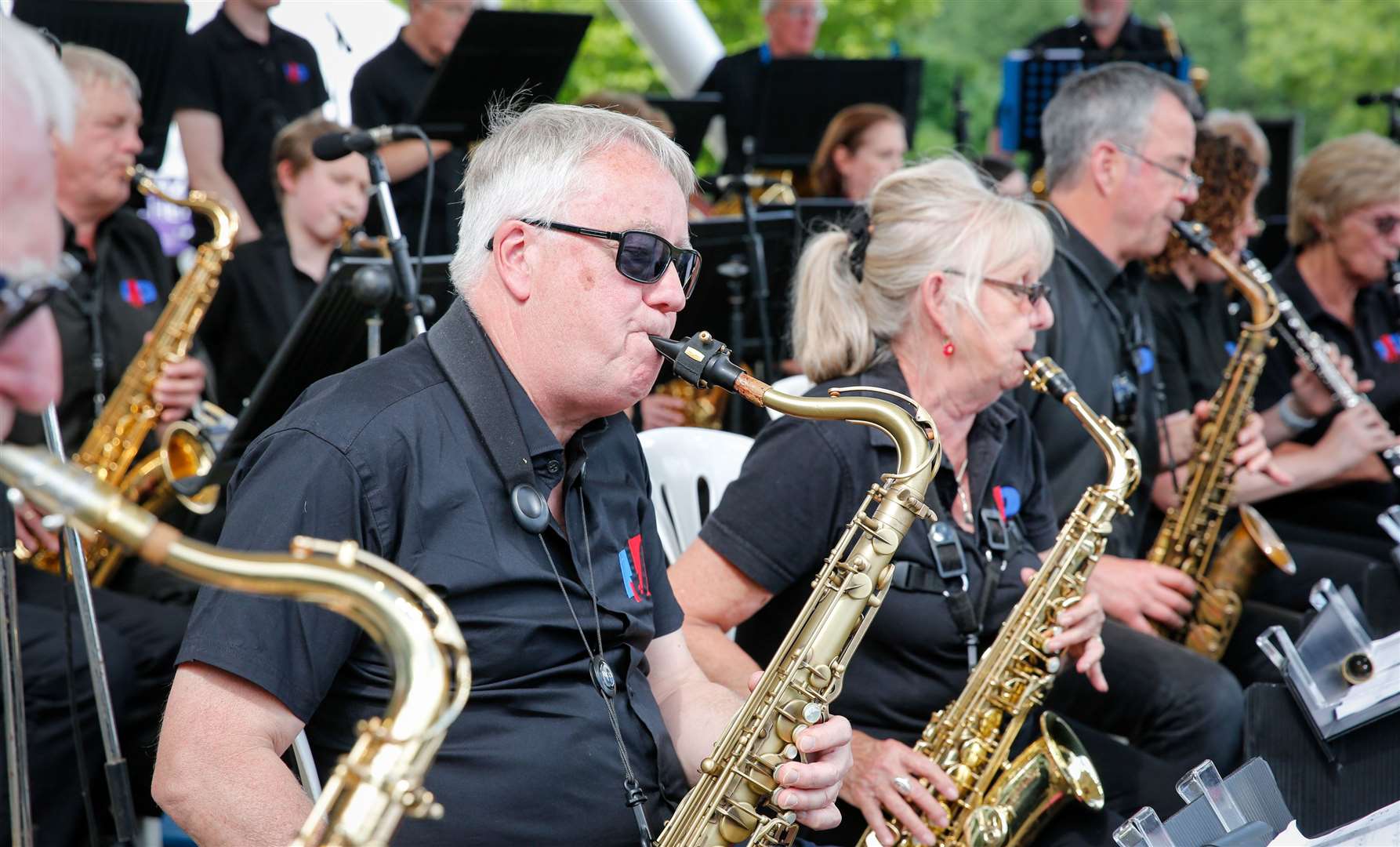 Invicta Jazz Orchestra, who performed at Proms in the Park, will be in the park later this month Picture: Matthew Walker