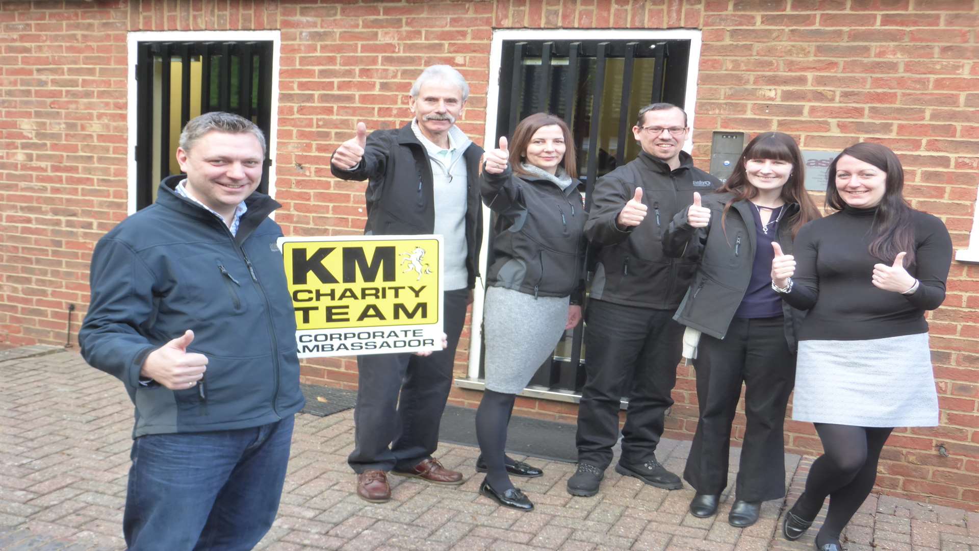 Steve Hodges and the team from Astro Communications, Dartford, announce the firm's support of the KM Bright Spark Awards