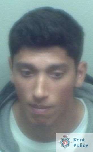 Rene Duna, 28, of Luton Road, Chatham, has been locked up. Picture, Kent Police.
