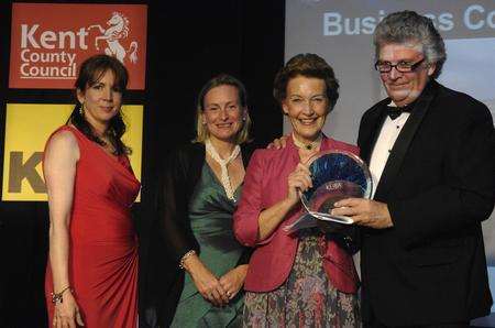 Outstanding Contribution to the Community of Kent at the KEiBA 2012 awards.