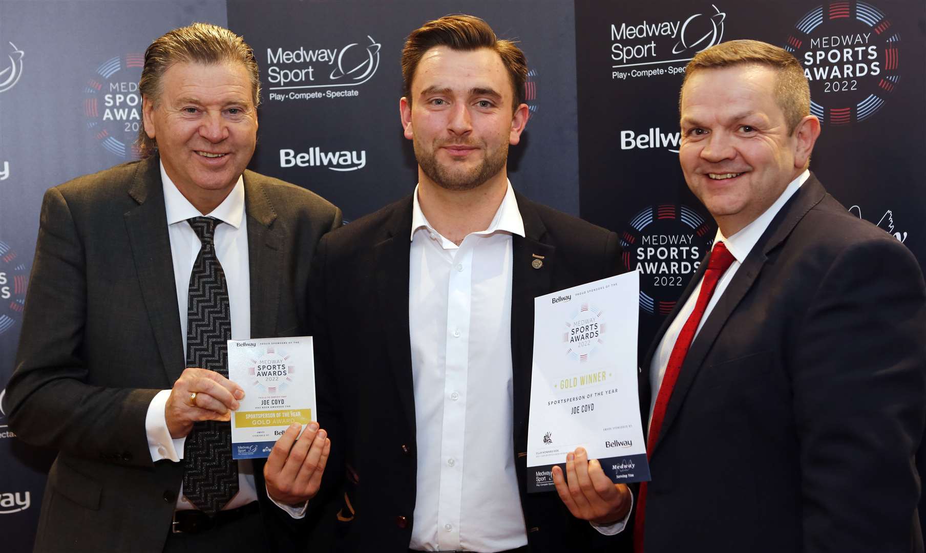 Sportsperson of the Year sponsored by Bellway Homes: Joe Coyd. Picture: Nick Johnson / Medway Council