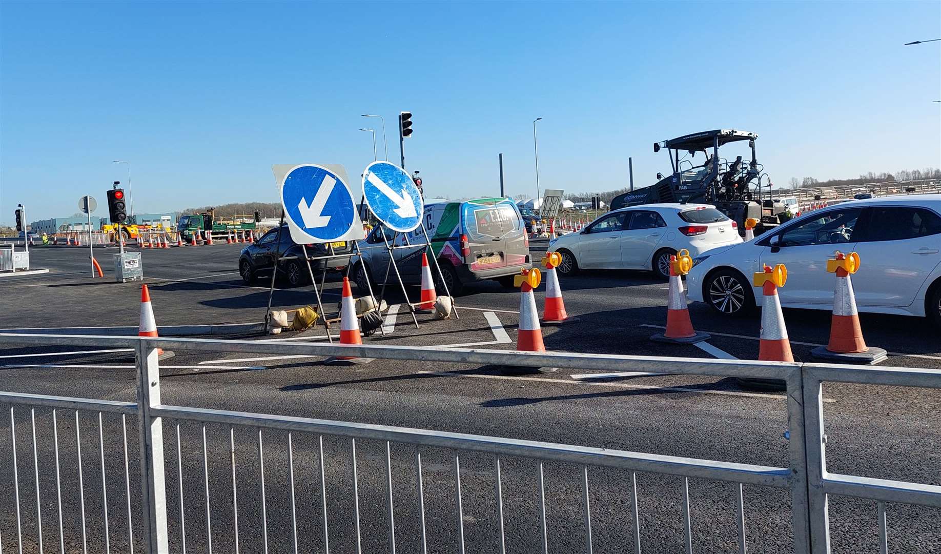 Drivers have faced delays on and around the Orbital Park junction for months