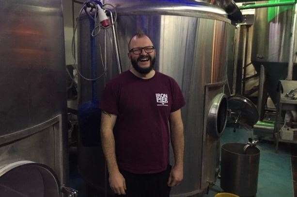 Main man James is as happy as he’s ever been. This is a fellow who lives to brew and he loves his new brewery