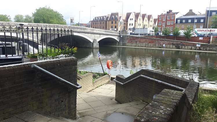 The River Medway in Maidstone could flood. Picture: Stock image