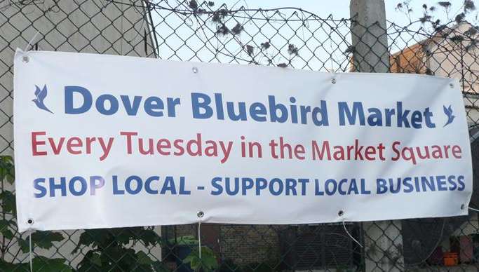 Dover Bluebird Market banner