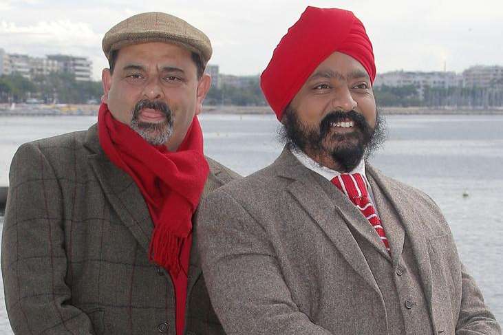 Cyrus Todiwala, left, and Tony Singh