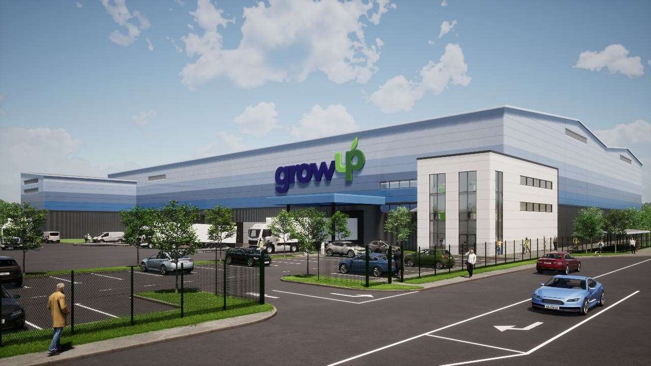 A major new salad farm is coming to Discovery Park. Picture: GrowUp Farms