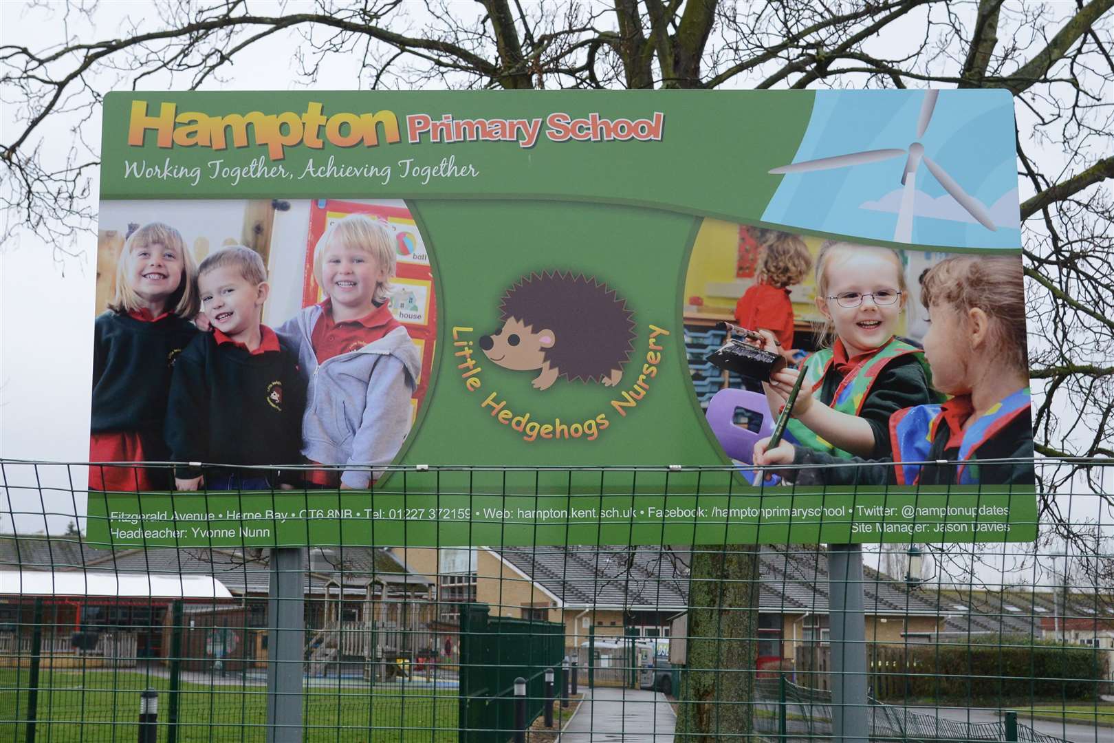 Dozens of children from Hampton Primary School are self-isolating after a child tested positive for Omicron
