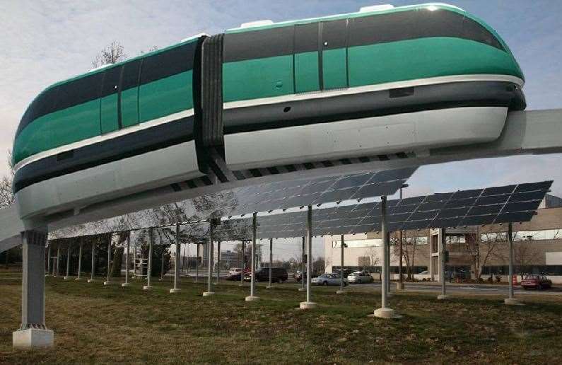 How the Ashford monorail might have looked